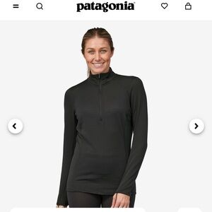 NWT Patagonia Women's Capilene® Thermal Weight Zip-Neck